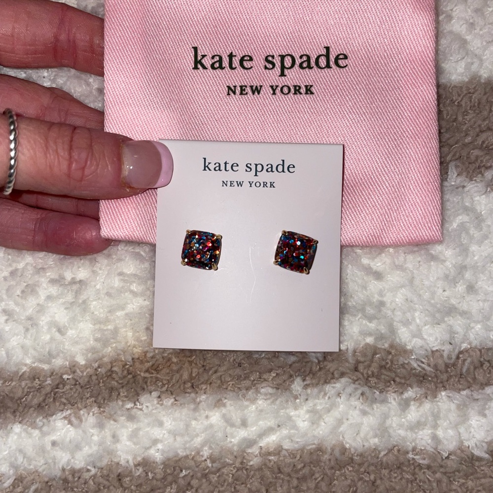 Kate Spade confetti Studs